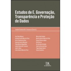 Estudos de E. governação, transparência e proteção de dados