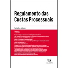 Regulamento das custas processuais