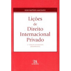 Lições de direito internacional privado