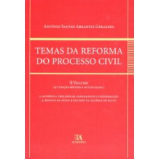 Temas da reforma do processo civil