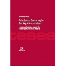 Princípio da conservação dos negócios jurídicos 