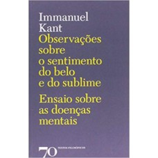 Observações sobre o sentimento do belo e do sublime