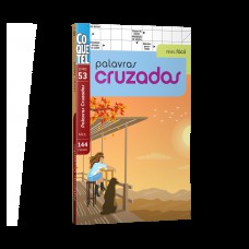 Livro Coquetel Palavras Cruzadas Fácil Ed 53