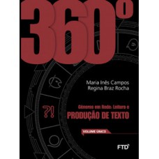 360° Produção de Texto - Vol. Único