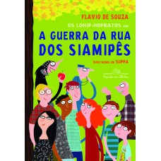 Os lohip-hopbatos em a guerra da rua dos siamipês