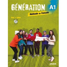 Generation 1 livre + cahier d´activites + CD mp3 + dvd (a1)