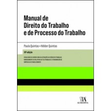 Manual de direito do trabalho e de processo do trabalho