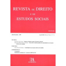 Revista de Direito e de Estudos Sociais