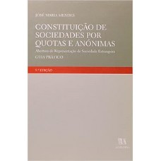 Constituição de sociedades por quotas e anónimas