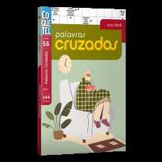 Livro Coquetel Palavras Cruzadas Fácil Ed 56