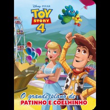 CLUBE DO LIVRO AVENTURA - TOY STORY 4 - O GRANDE PLANO DE PATINHO E COELHINHO