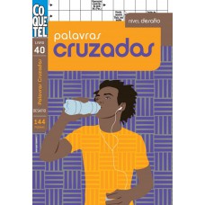 LIVRO COQUETEL PALAVRAS CRUZADAS DESAFIO 40