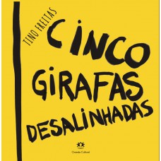 Cinco girafas desalinhadas