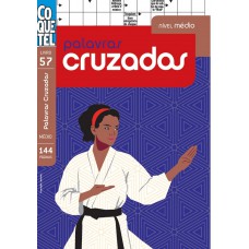 LIVRO COQUETEL PALAVRAS CRUZADAS MÉDIO 57