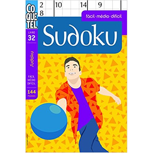 Coquetel Sudoku, Fácil, Médio e Difícil