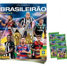 Álbum Brasileirão 2022 com 6 env.