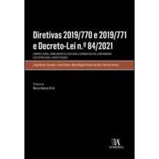 Diretivas 2019/770 e 2019/771 e decreto-lei n.º 84/2021