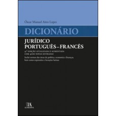 Dicionário jurídico português - francês