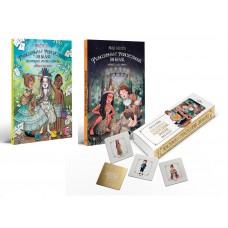 KIT Princesinhas e Principezinhos do Brasil - livro texto e livro para colorir – com Jogo da Memória