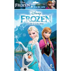 Frozen - Ler e colorir com Giz