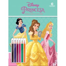 Princesas Ler E Colorir Blister