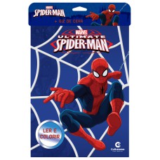 Homem Aranha - Ler e colorir com Giz