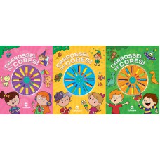 Livro Com Carrossel De Giz Sortido