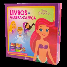 Box de Livros e Quebra cabeça das Princesas