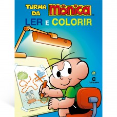 GIGANTE LER E COLORIR CEBOLINHA