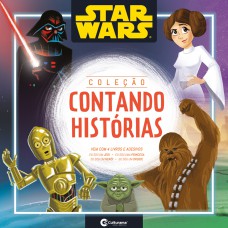 CAIXA CONTANDO HISTORIAS STAR WARS