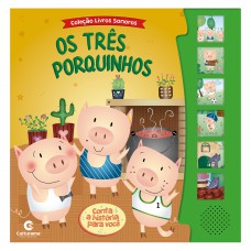 Livro sonoro - Três Porquinhos