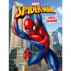 GIGANTE LER E COLORIR HOMEM-ARANHA