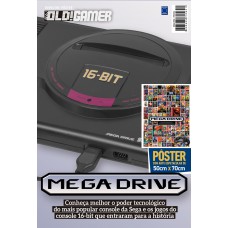 Superpôster OLD!Gamer - Mega Drive - Arte A - Grandes Sucessos