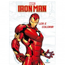 Ler e Colorir Homem de Ferro