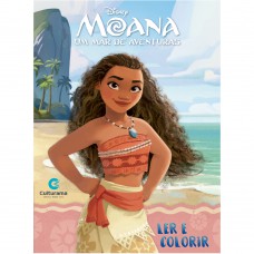 LER E COLORIR MOANA