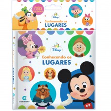 LIVRO DE PANO DISNEY BABY - CONHECENDO OS LUGARES