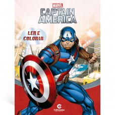 GIGANTE LER E COLORIR CAPITAO AMERICA
