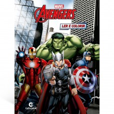 GIGANTE LER E COLORIR VINGADORES