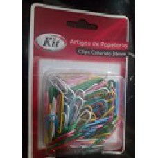 CLIPS COLORIDO KIT 28MM C/100 R.YH5009 MULTIPLO -  KIT