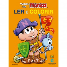 Ler e Colorir Chico Bento