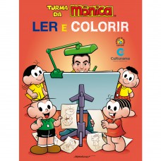 Ler e Colorir Turma da Mônica