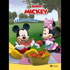 GIGANTE LER E COLORIR MICKEY E AMIGOS