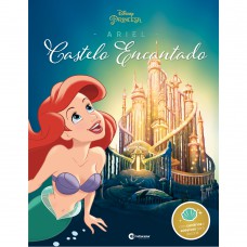 CASTELO ENCANTADO DISNEY COM ADESIVOS - ARIEL