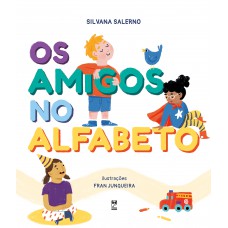 Os amigos no alfabeto