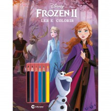 FROZEN 2 LER E COLORIR COM LÁPIS