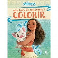 MEU LIVRO DE ATIVIDADES E COLORIR MOANA POP