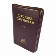 Liturgia das horas Vol. III - zíper