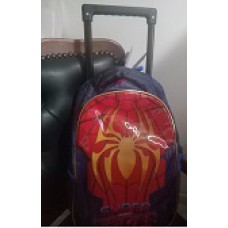 Mochila C/ Roda Infantil Masculina Seanite SPIDER