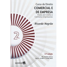 Curso de Direito Comercial e de Empresa Vol. 2 - 12ª edição 2023