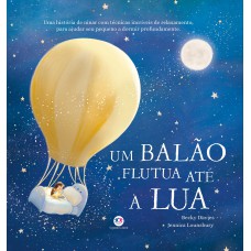 Um balão flutua até a lua